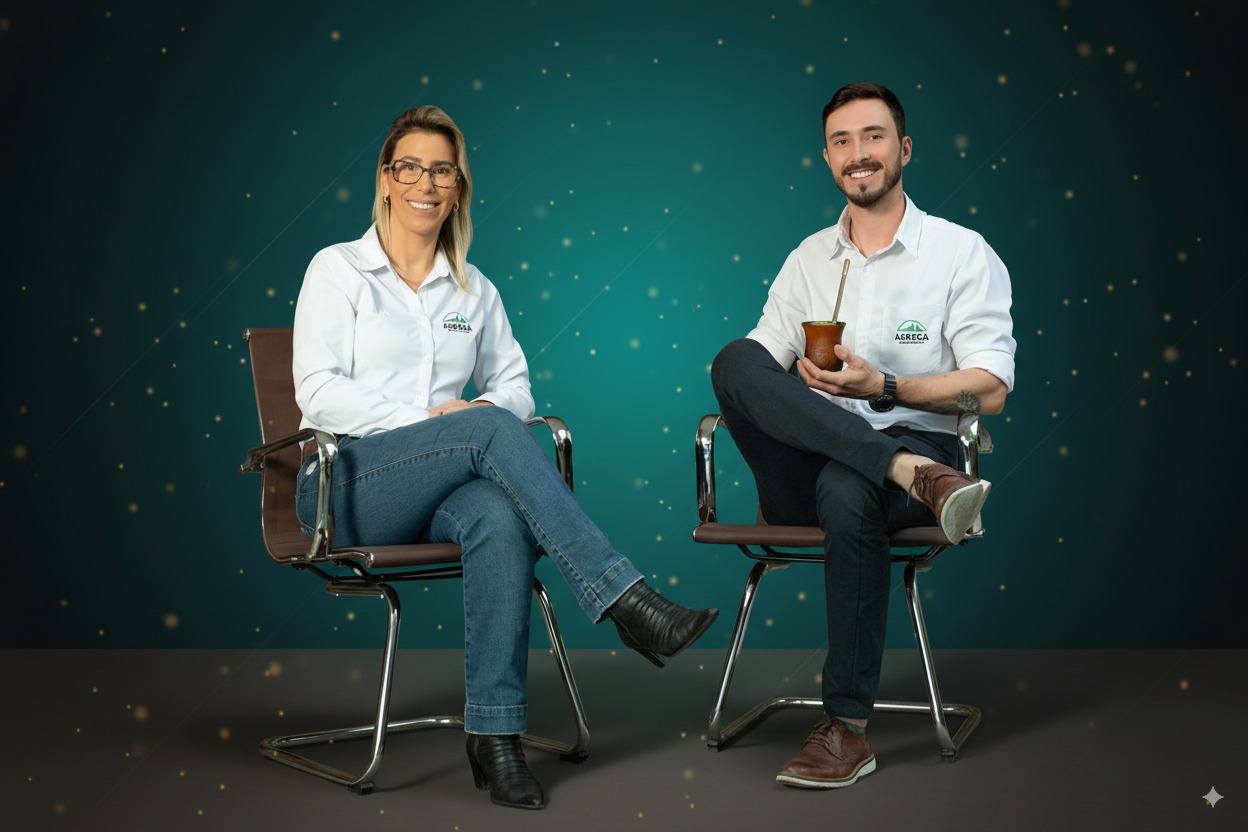 Fundadores — Fabiana & Tiago, Agrega Agro e Negócios